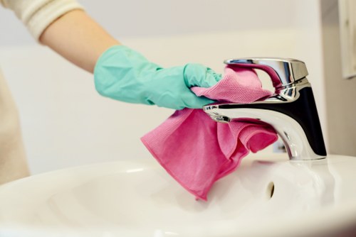Commercial regular cleaning for an office in Tjohnswood