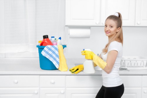 Bin store and communal space cleaning for local Tjohnswood property