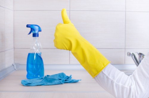 Local cleaners preparing a fresh and organized Tjohnswood space