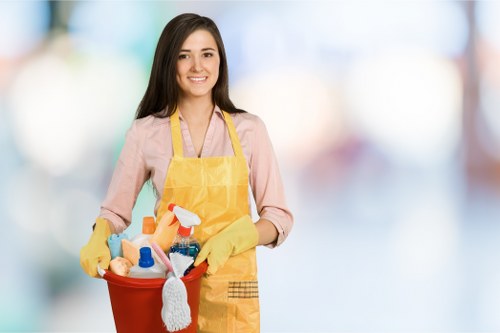 Professional cleaning of shared corridors and lift areas in Tjohnswood